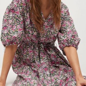 🌸 MANGO FLORAL MIDI DRESS 🌸